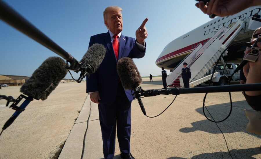 Trump Says U.S. Will Destroy A Bridge Or Power Plant For Each Iranian Attack In The Strait Of Hormuz