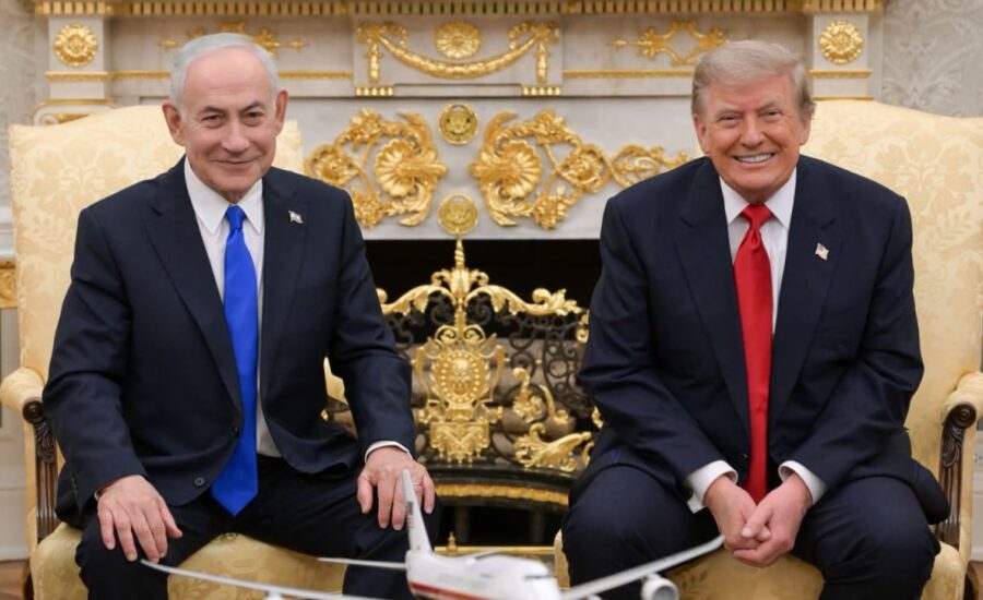 Netanyahu, Trump conclude ‘positive, productive’ meeting at White House