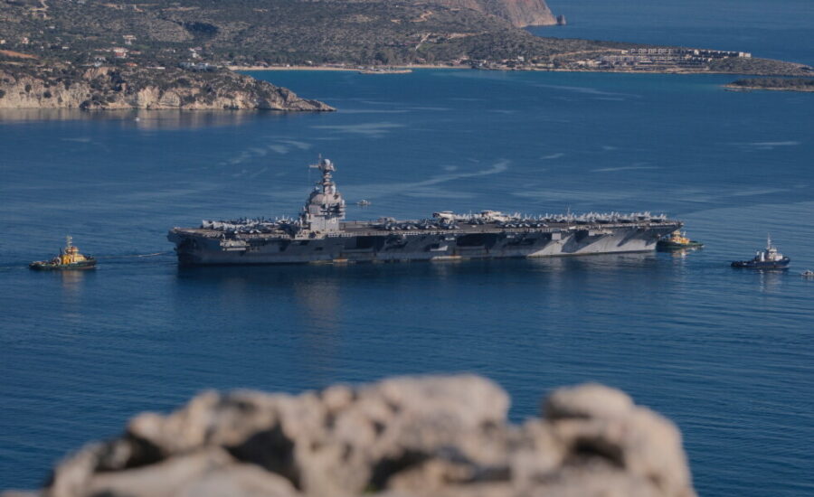 USA pulls last aircraft carrier in Asia… | | As China shows more signs of aggression…
