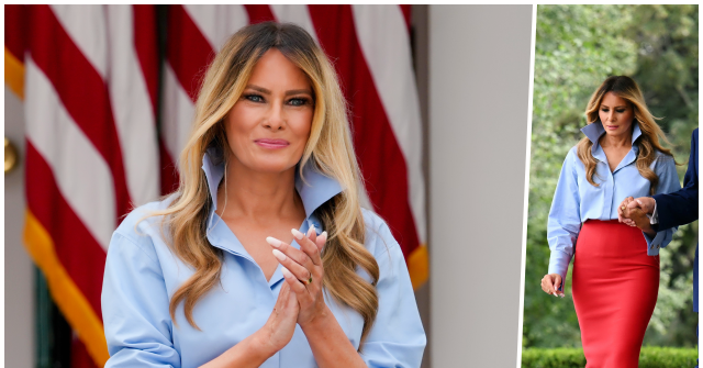 Fashion Notes: Melania Trump Hosts Rose Garden Event in Michael Kors, Dior