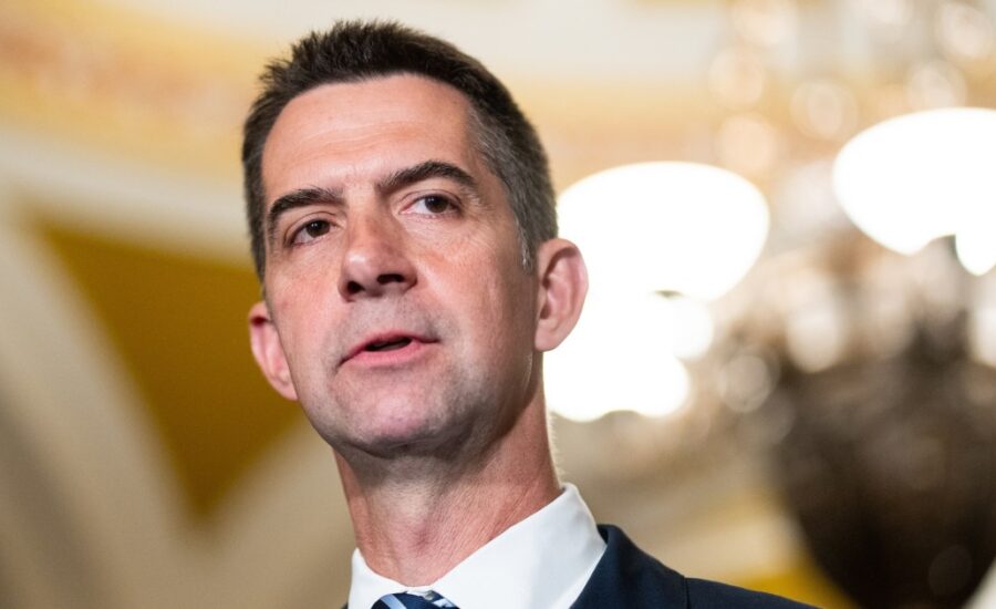 Trump cyber heckles Sen. Tom Cotton over daylight saving time