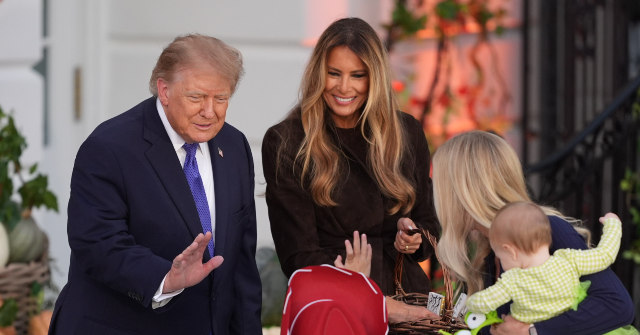 WATCH — President Trump and First Lady Welcome 6,000 Guests for Halloween at the White House: ‘No Tricks, Just Treats’